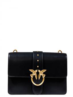 Pinko - Black Love One Medium Crossbody Bag