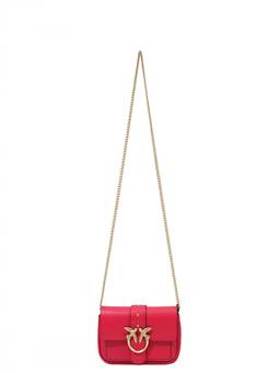 Pinko - Red Love One Small Crossbody Bag