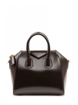 Givenchy - Brown Antigona Mini Satchel Bag