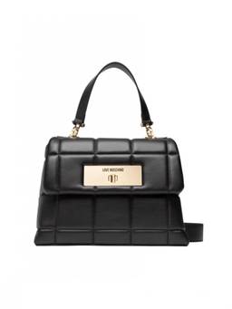 Love Moschino - Black Logo Small Satchel Bag