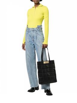 Love Moschino - Black Logo Large Tote Bag