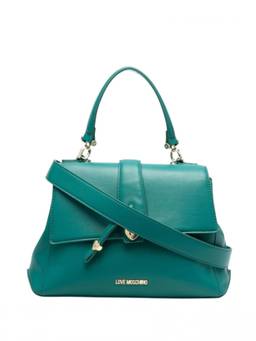 Love Moschino - Green Logo Small Satchel Bag