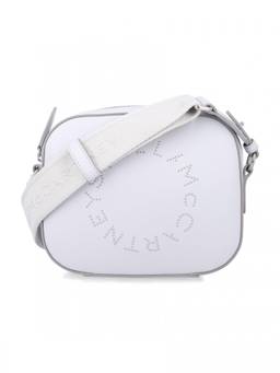 Stella McCartney - White Logo Small Crossbody Bag