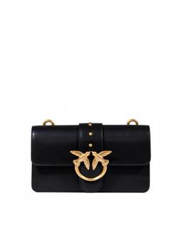 Pinko - Black Love One Small Crossbody Bag