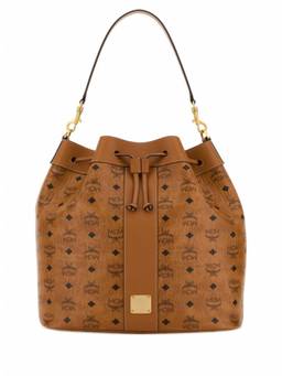 MCM - Brown Dessau Large Bucket Bag