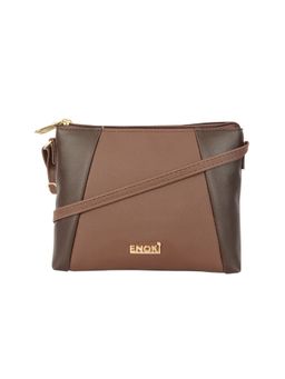 Enoki - Women Sling Bag Brown