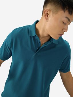 The Souled Store - Solids: Sailor Polo T-Shirt