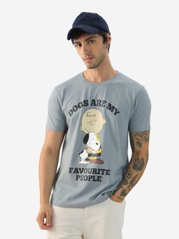 The Souled Store - Peanuts Favourite Dog Men T-Shirt