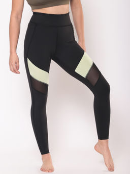Kica - High Waisted Dual Coloured Leggings made from Soft, Stretchy Fabric