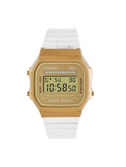 Casio - Unisex Vintage Series Gold Dial Digital Watch - A168XESG-9ADF (M)