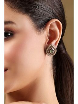 Biba - Women Mint Green Alloy Stud Earrings