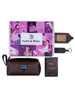 Smith & Blake - Happy Travels Brown Gift Set