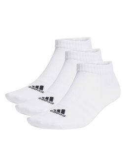 adidas - White Thin & Light Sports Low Cut Socks (Pack of 3)