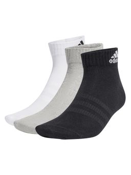 adidas - Multi-Color Thin & Light Sports Ankle Socks (Pack of 3)