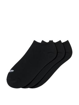 adidas - Black Trefoil Liner Socks (Pack of 3)