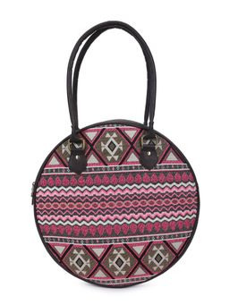 The Purple Sack - Big Round Tote Bag - Magenta