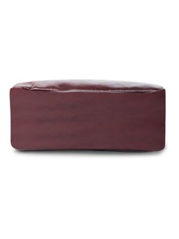 The Purple Sack - Maroon Side Bag - Brown