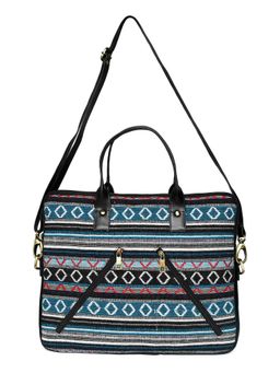 The Purple Sack - Blue Tribe Laptop Bag - Blue
