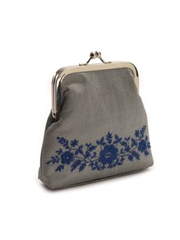 The Purple Sack - Florista Batua - Blue