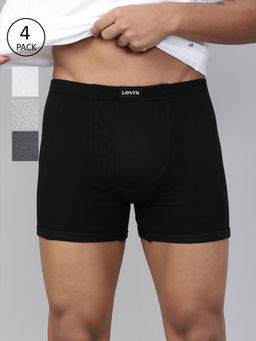 Levi's - Style# 010 Cmf Boxer Brief For Men With Comfort & Smart Skin Technology (Set of 4)