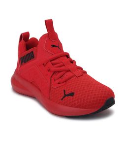 Puma - Soft Enzo Nxt Kids Unisex Red Sports Shoes