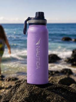 Nautica - Stylish Triple-Layer 24-Hour Insulated Thermos/Flask Bottle