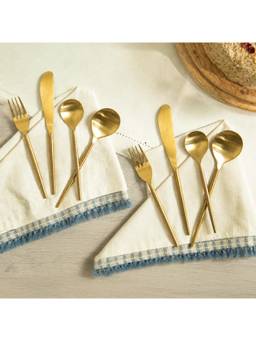 Ellementry - Aura Gold Cutlery Set