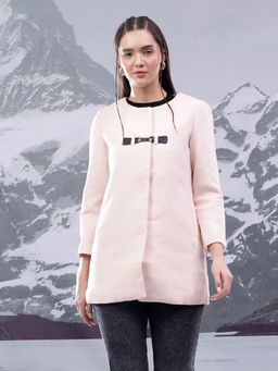 KOTTY - Women's Long Overcoat Bold and Unique Statement Piece