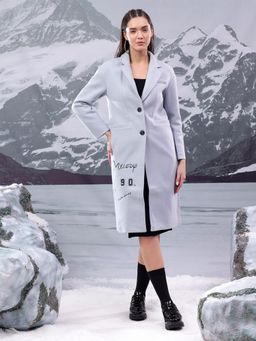 KOTTY - Women's Statement with Asymmetric Design Unique and Bold Style Overcoat