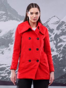 KOTTY - Women's Statement with Asymmetric Design Unique and Bold Style Overcoat
