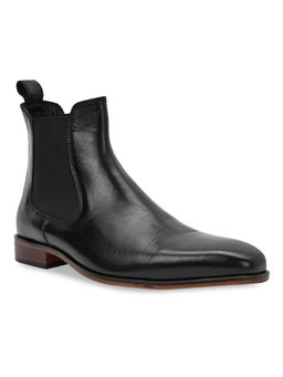 Imperio - Black Men Leather Chelsea Boots