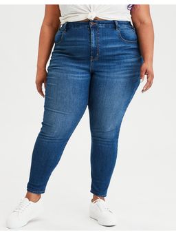 American Eagle - Blue Solid Jeans