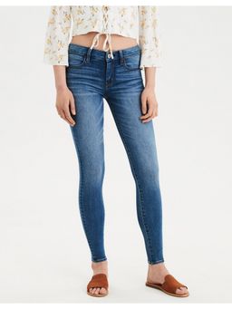 American Eagle - Blue Solid Jeans