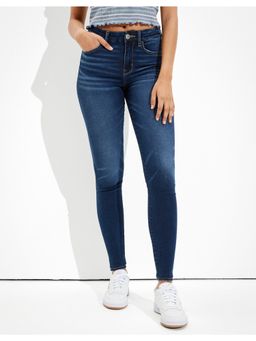 American Eagle - Women Blue forever Soft Mid-Rise Jeans