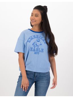 American Eagle - Graphic Tees Blue