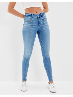 American Eagle - Women Blue Ne(x)t Level High-waisted Jegging
