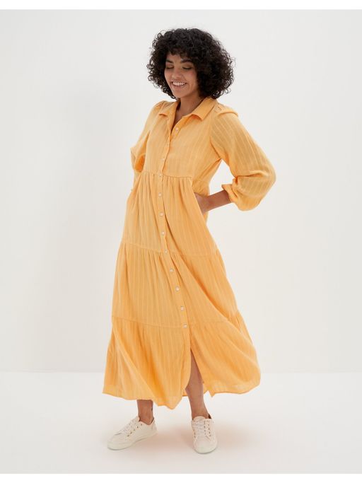 pleated dress maxi Stacie Pleated Halter Maxi Dress / Bright Blue | MESHKI