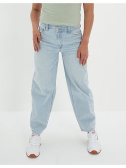 American Eagle - Women Blue Balloon Jeans