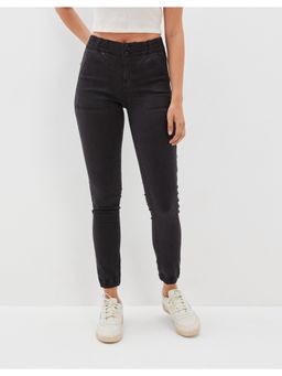 American Eagle - Women Black Ne(x)t Level High-Waisted Joggers