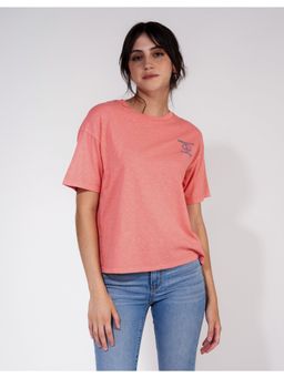 American Eagle - Women Pink Solid Casual T-Shirt