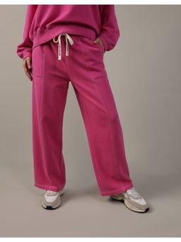 American Eagle - Pink Wide Leg Sweatpants