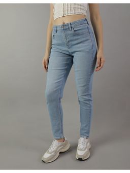 American Eagle - Women Blue Mom Jean