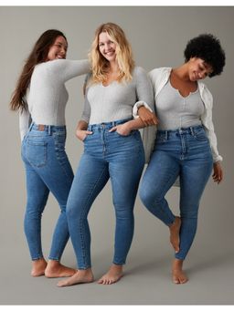 American Eagle - Women Blue Bff Jeans