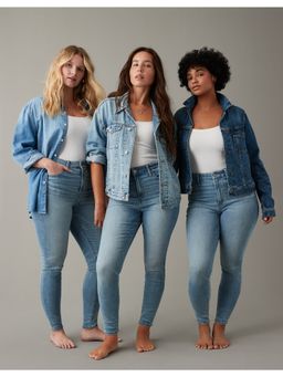 American Eagle - Women Blue Bff Jeans