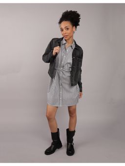 American Eagle - Black Strigid Classic Denim Jacket