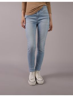American Eagle - Women Blue Next Level High-Waisted Jegging