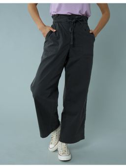 American Eagle - Women Grey Stretch High-Waisted Stovepipe Pant