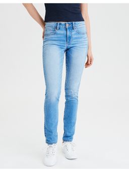 American Eagle - Women Bright Blue Skinny Jeans