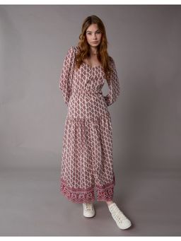 American Eagle - Women Maroon Shirt Dress