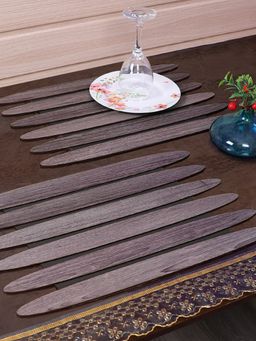 Eyda - Set of 6 Foldable MDF Table Mats